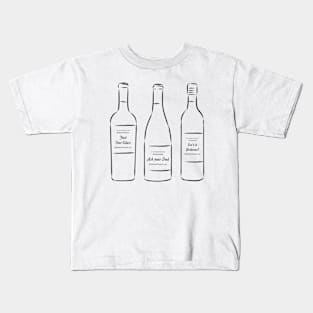 Motherhood Vineyard Funny Wines Kids T-Shirt